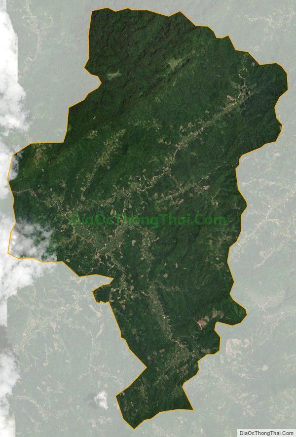 Bản đồ vệ tinh xã Nghinh Tường, huyện Võ Nhai