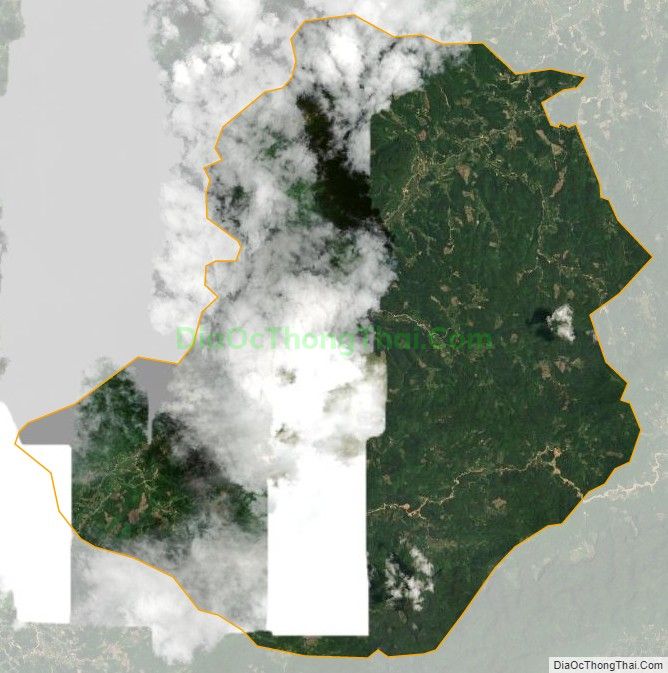 Bản đồ vệ tinh xã Vũ Chấn, huyện Võ Nhai