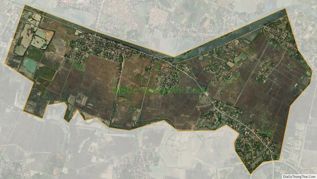 Bản đồ vệ tinh xã Hà Lan (cũ), thị xã Bỉm Sơn