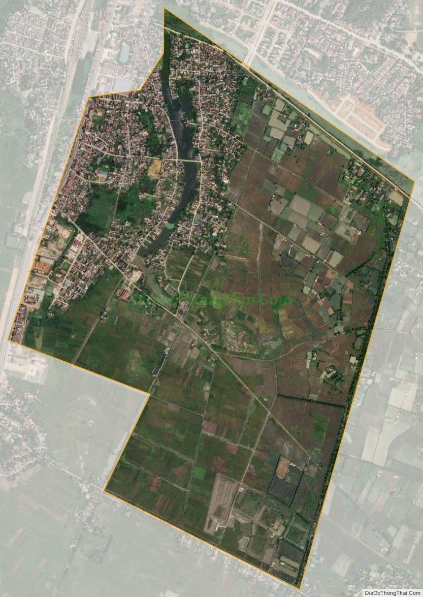 Bản đồ vệ tinh phường Phú Sơn, thị xã Bỉm Sơn