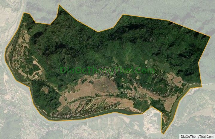 Bản đồ vệ tinh xã Cẩm Lương, huyện Cẩm Thủy