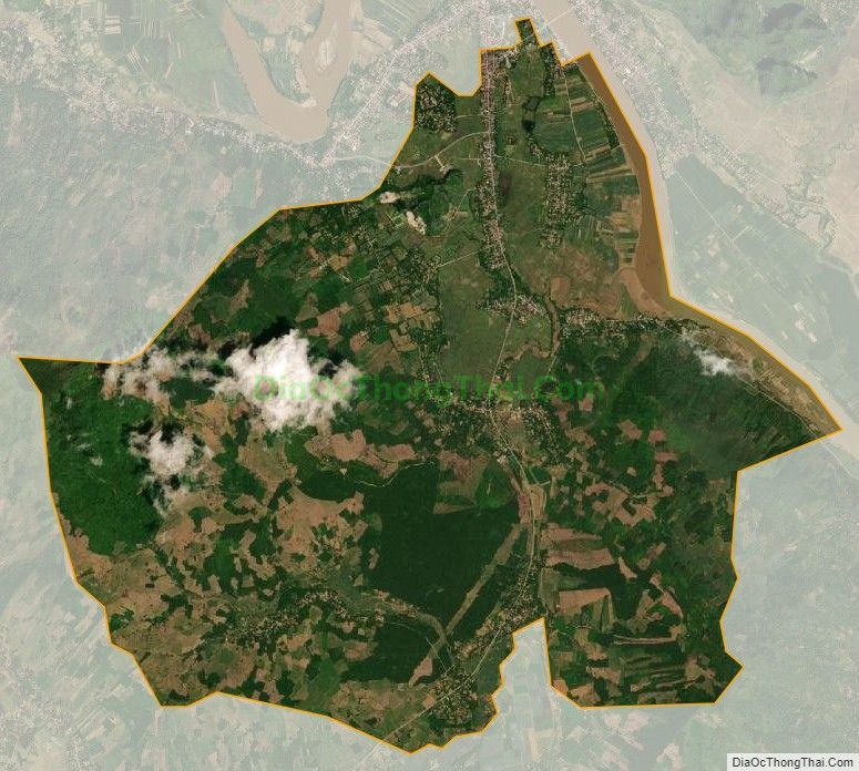 Bản đồ vệ tinh xã Cẩm Sơn (cũ), huyện Cẩm Thủy