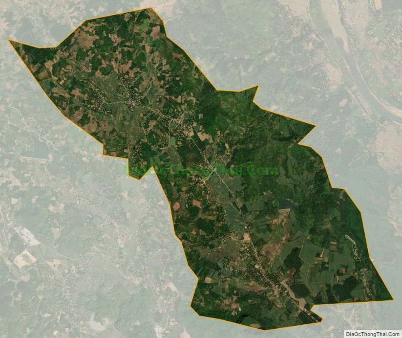 Bản đồ vệ tinh xã Cẩm Tâm, huyện Cẩm Thủy