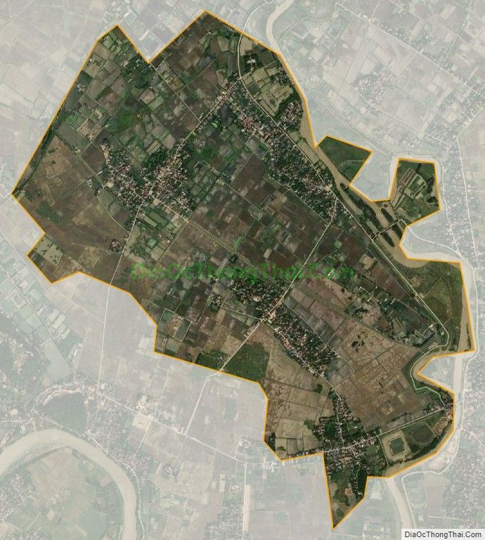 Bản đồ vệ tinh xã Hà Hải, huyện Hà Trung