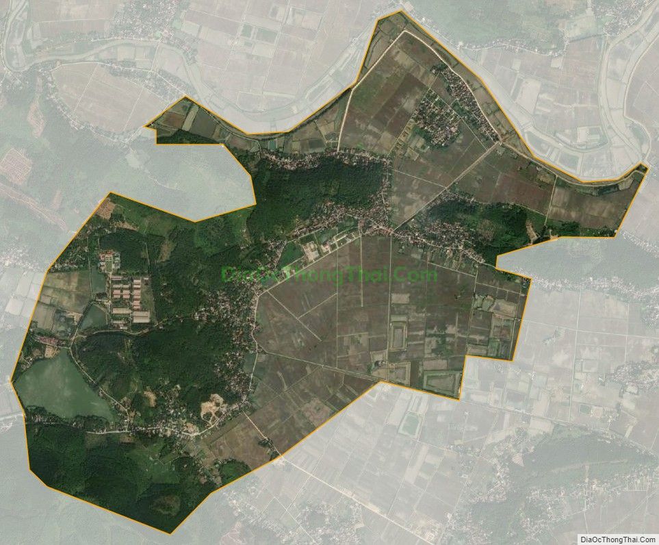 Bản đồ vệ tinh xã Hà Lai, huyện Hà Trung