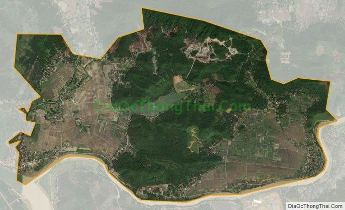 Bản đồ vệ tinh xã Hà Sơn, huyện Hà Trung