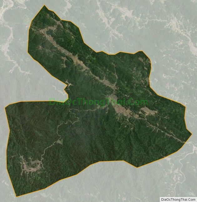 Bản đồ vệ tinh xã Lâm Phú, huyện Lang Chánh