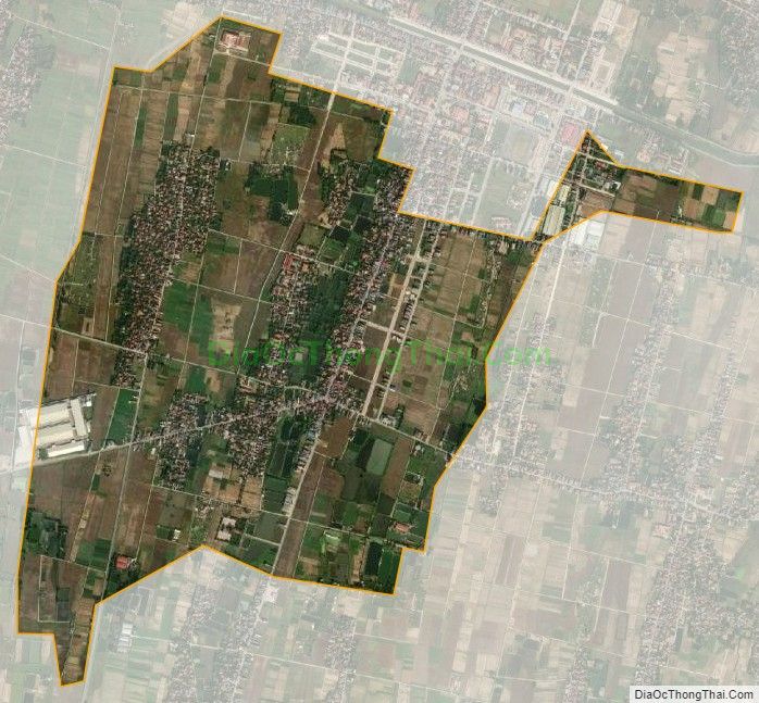 Bản đồ vệ tinh xã Nga Mỹ (cũ), huyện Nga Sơn