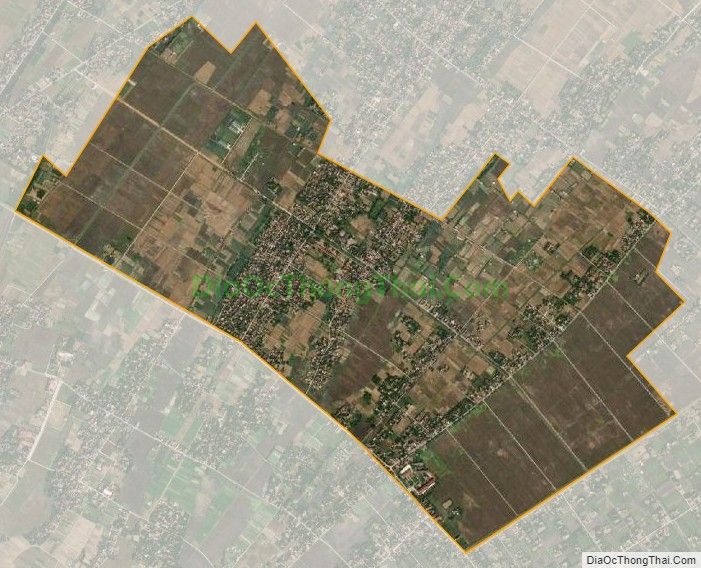 Bản đồ vệ tinh xã Nga Thành, huyện Nga Sơn