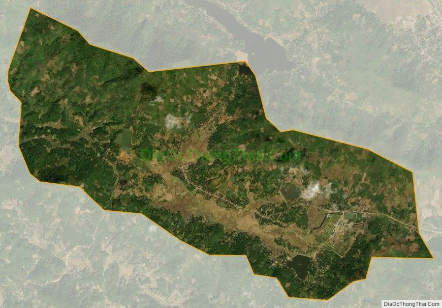 Bản đồ vệ tinh xã Cao Ngọc, huyện Ngọc Lặc