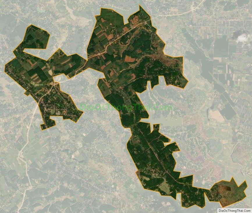 Bản đồ vệ tinh xã Lam Sơn, huyện Ngọc Lặc