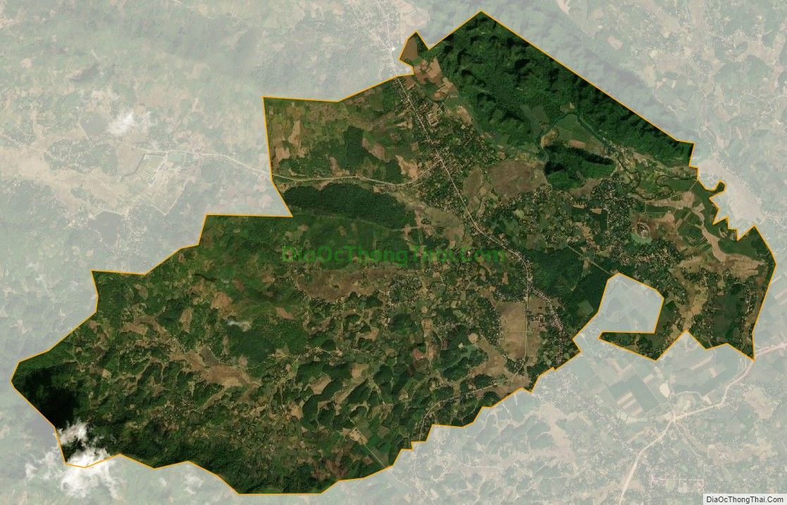 Bản đồ vệ tinh xã Minh Sơn, huyện Ngọc Lặc