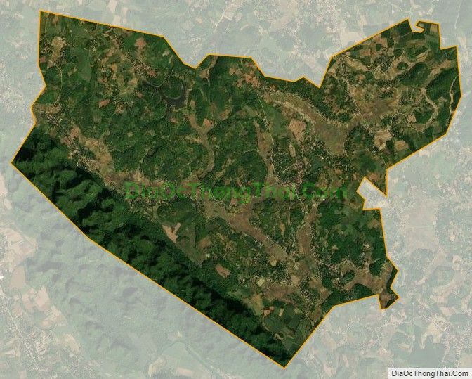 Bản đồ vệ tinh xã Ngọc Sơn, huyện Ngọc Lặc