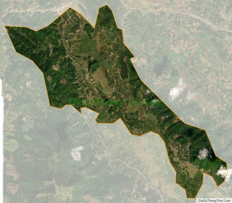Bản đồ vệ tinh xã Phùng Minh, huyện Ngọc Lặc