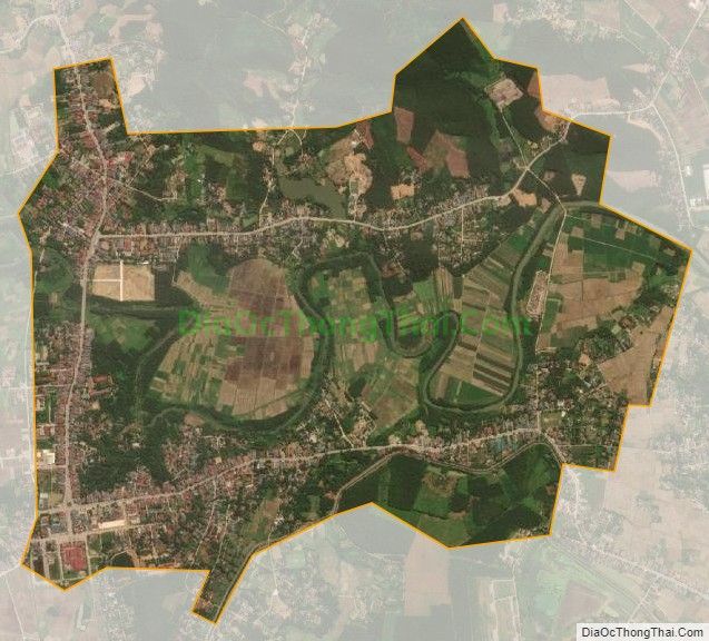 Bản đồ vệ tinh Thị trấn Bến Sung, huyện Như Thanh