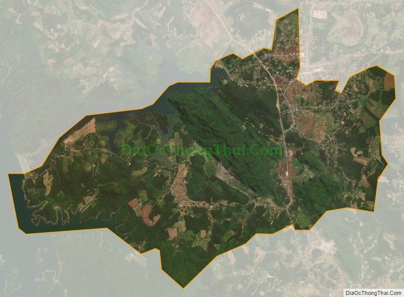 Bản đồ vệ tinh xã Hải Vân (cũ), huyện Như Thanh