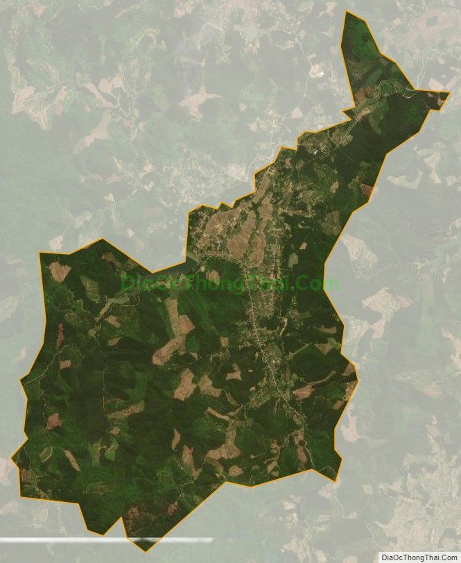 Bản đồ vệ tinh xã Phúc Đường (cũ), huyện Như Thanh