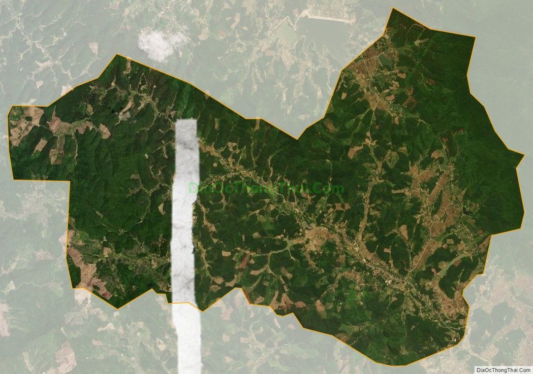 Bản đồ vệ tinh xã Phượng Nghi, huyện Như Thanh