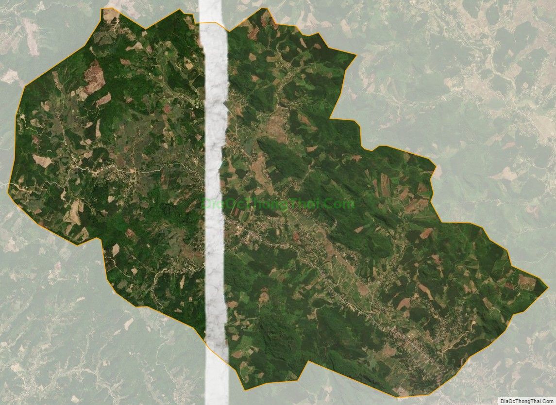 Bản đồ vệ tinh xã Xuân Khang, huyện Như Thanh