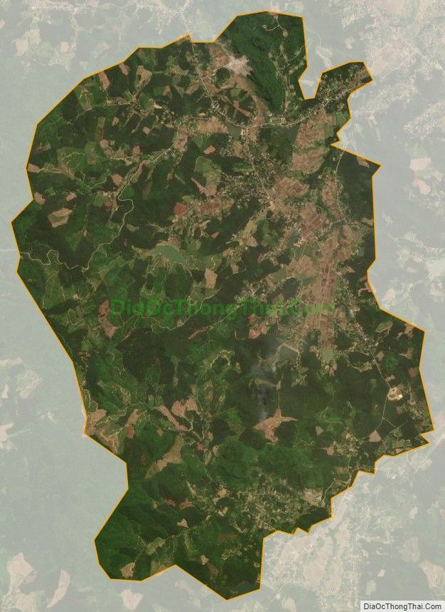 Bản đồ vệ tinh xã Xuân Phúc, huyện Như Thanh