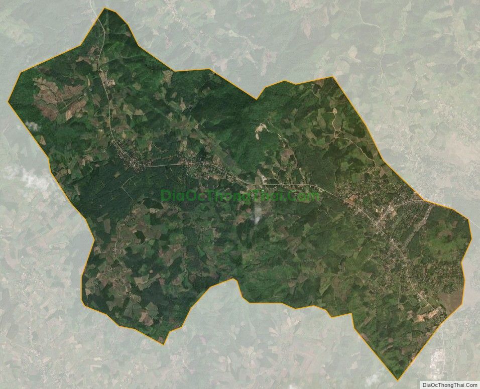 Bản đồ vệ tinh xã Bãi Trành, huyện Như Xuân