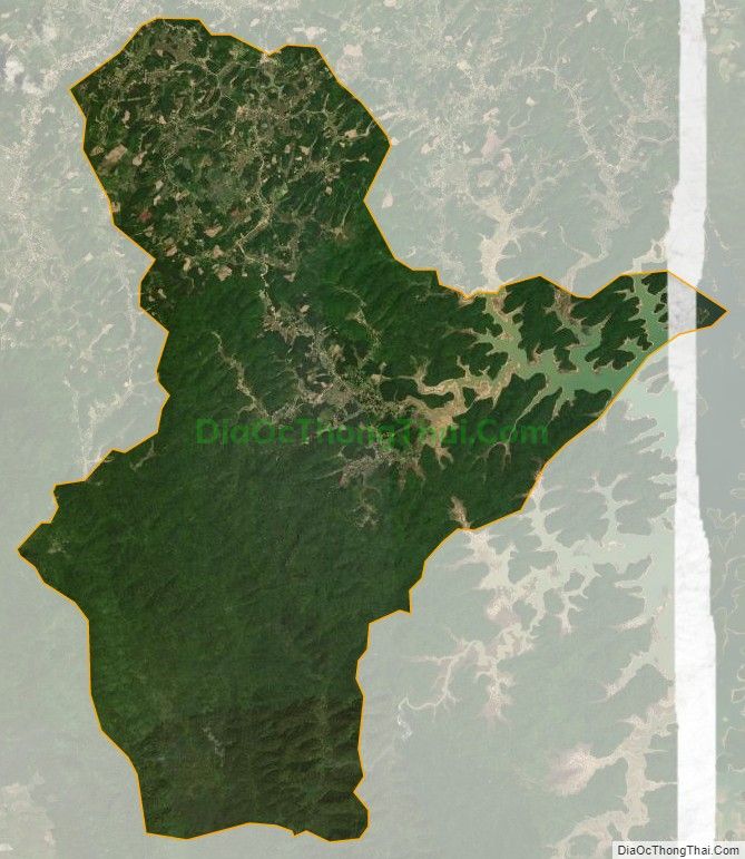 Bản đồ vệ tinh xã Bình Lương, huyện Như Xuân