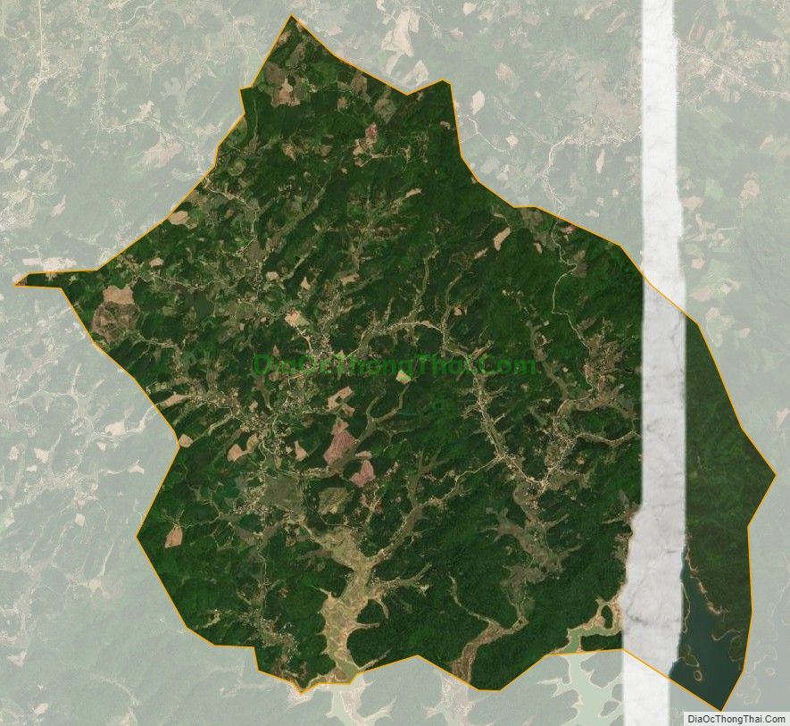 Bản đồ vệ tinh xã Tân Bình, huyện Như Xuân