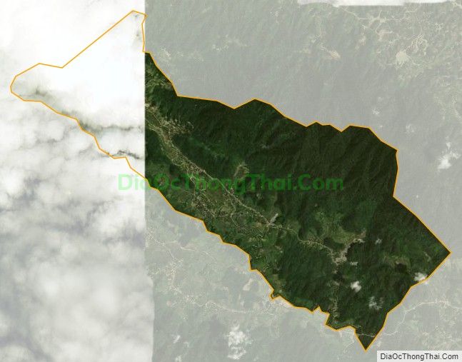 Bản đồ vệ tinh xã Thanh Lâm, huyện Như Xuân