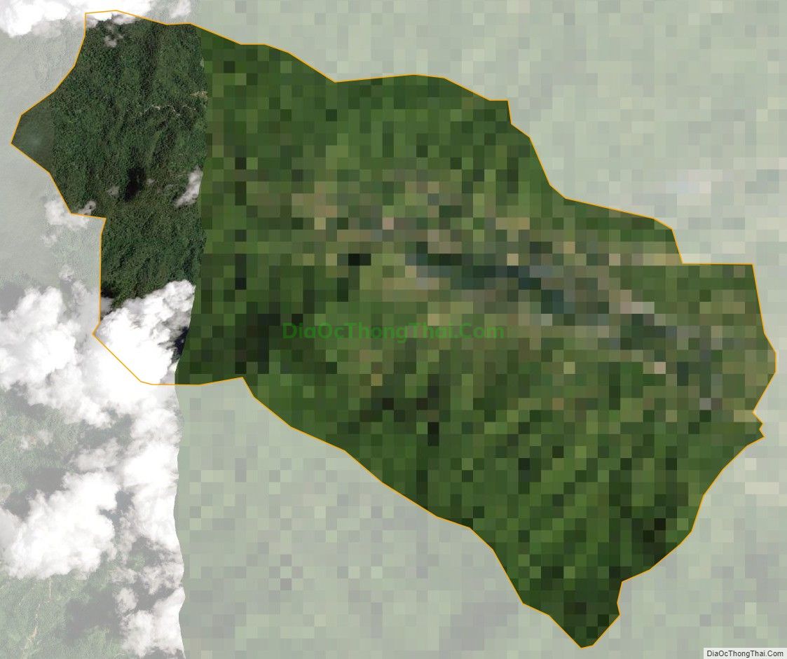 Bản đồ vệ tinh xã Thanh Quân, huyện Như Xuân