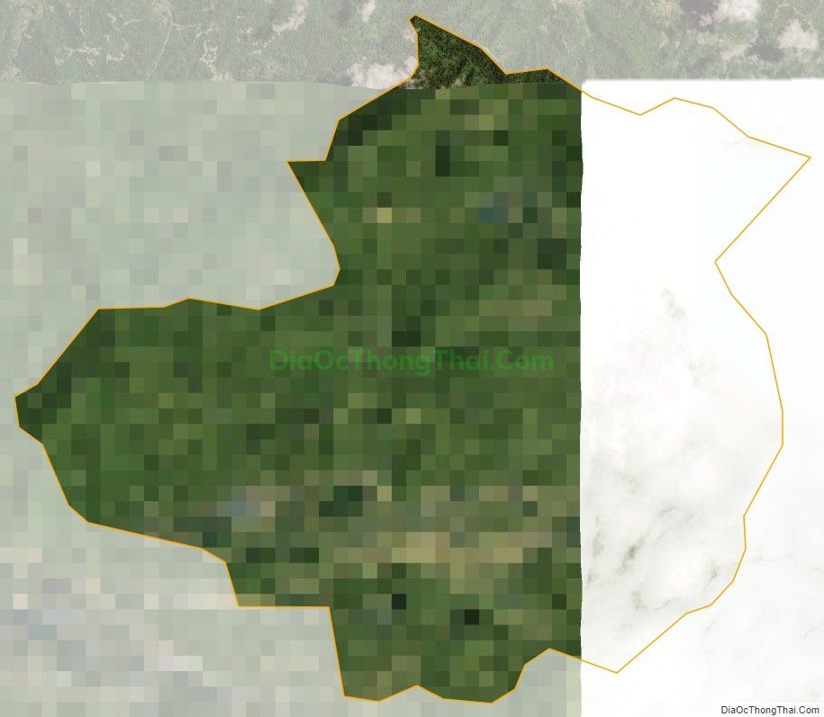 Bản đồ vệ tinh xã Thanh Sơn, huyện Như Xuân