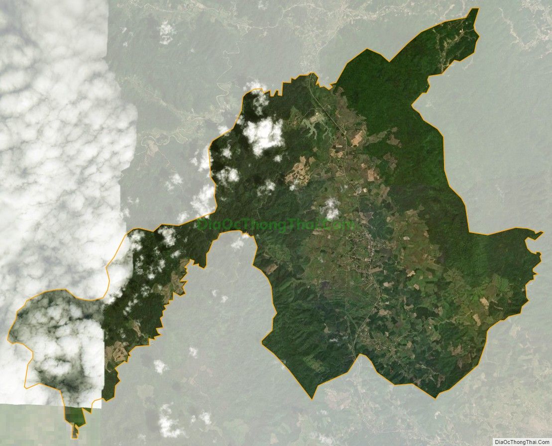 Bản đồ vệ tinh xã Xuân Hòa, huyện Như Xuân