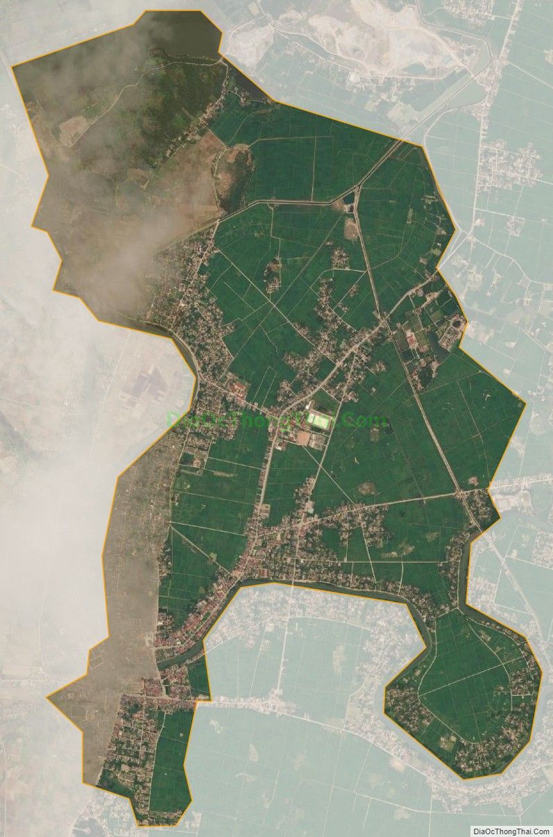 Bản đồ vệ tinh Thị trấn Nông Cống, huyện Nông Cống