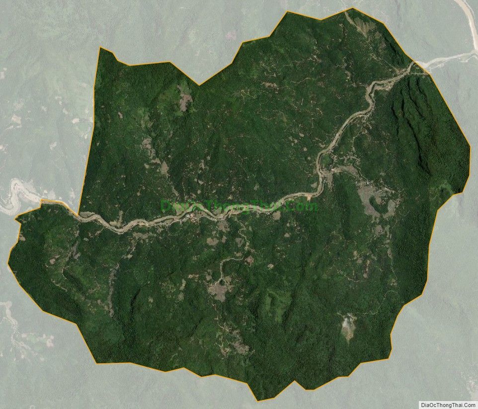 Bản đồ vệ tinh xã Nam Xuân, huyện Quan Hóa