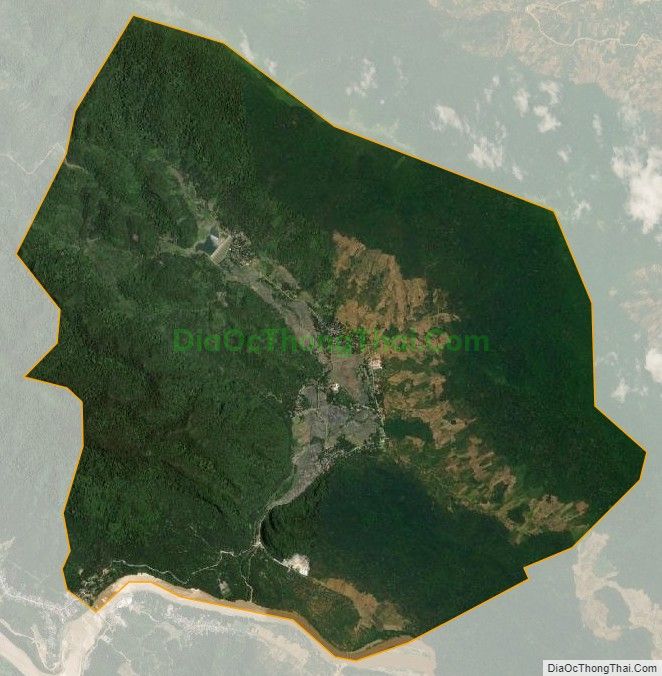 Bản đồ vệ tinh xã Phú Nghiêm, huyện Quan Hóa