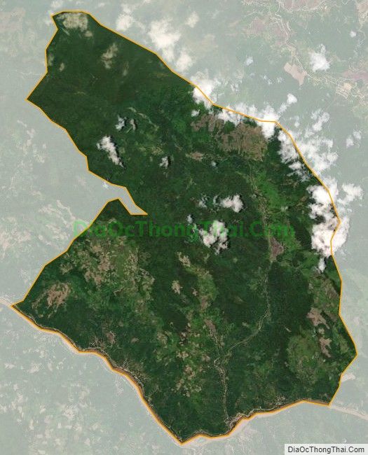 Bản đồ vệ tinh xã Thành Sơn, huyện Quan Hóa