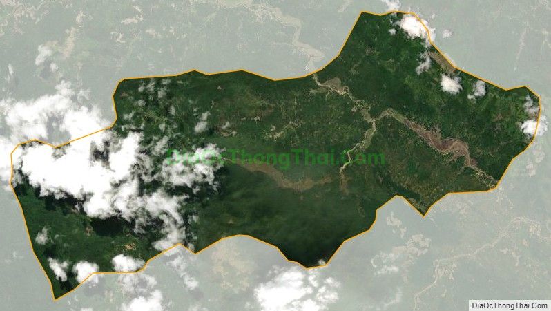 Bản đồ vệ tinh xã Thiên Phủ, huyện Quan Hóa