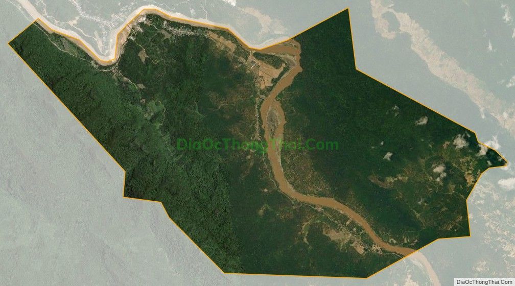 Bản đồ vệ tinh xã Xuân Phú (cũ), huyện Quan Hóa