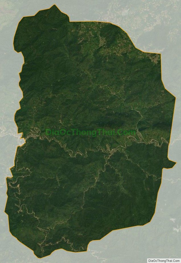Bản đồ vệ tinh xã Na Mèo, huyện Quan Sơn