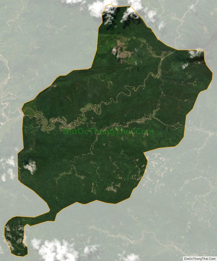 Bản đồ vệ tinh xã Sơn Điện, huyện Quan Sơn