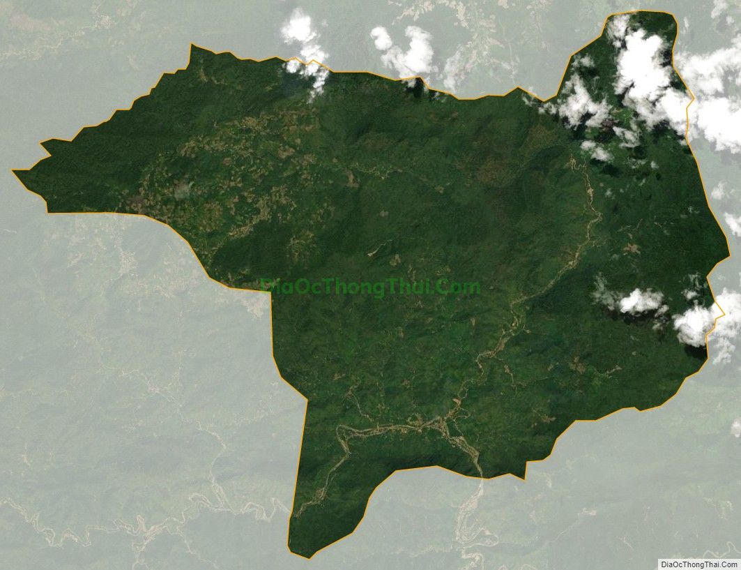 Bản đồ vệ tinh xã Sơn Thủy, huyện Quan Sơn