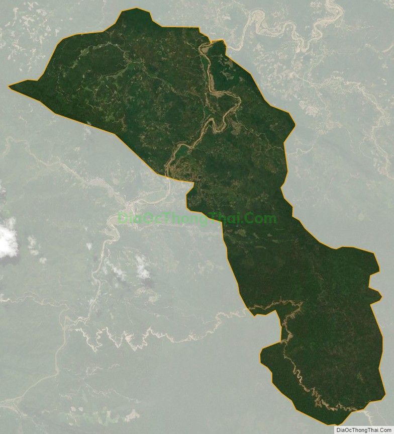 Bản đồ vệ tinh xã Tam Lư, huyện Quan Sơn