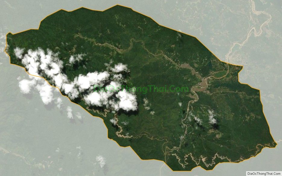 Bản đồ vệ tinh xã Tam Thanh, huyện Quan Sơn