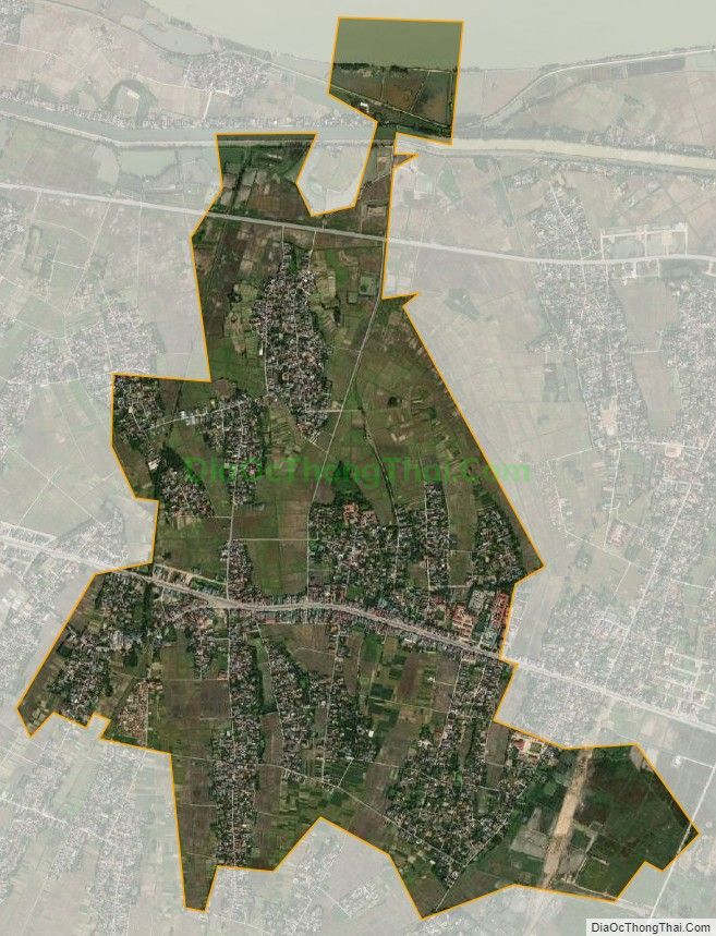 Bản đồ vệ tinh phường Quảng Thọ, thành phố Sầm Sơn