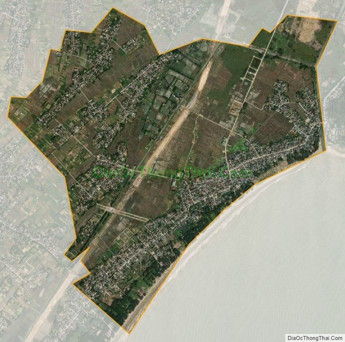 Bản đồ vệ tinh phường Quảng Vinh, thành phố Sầm Sơn