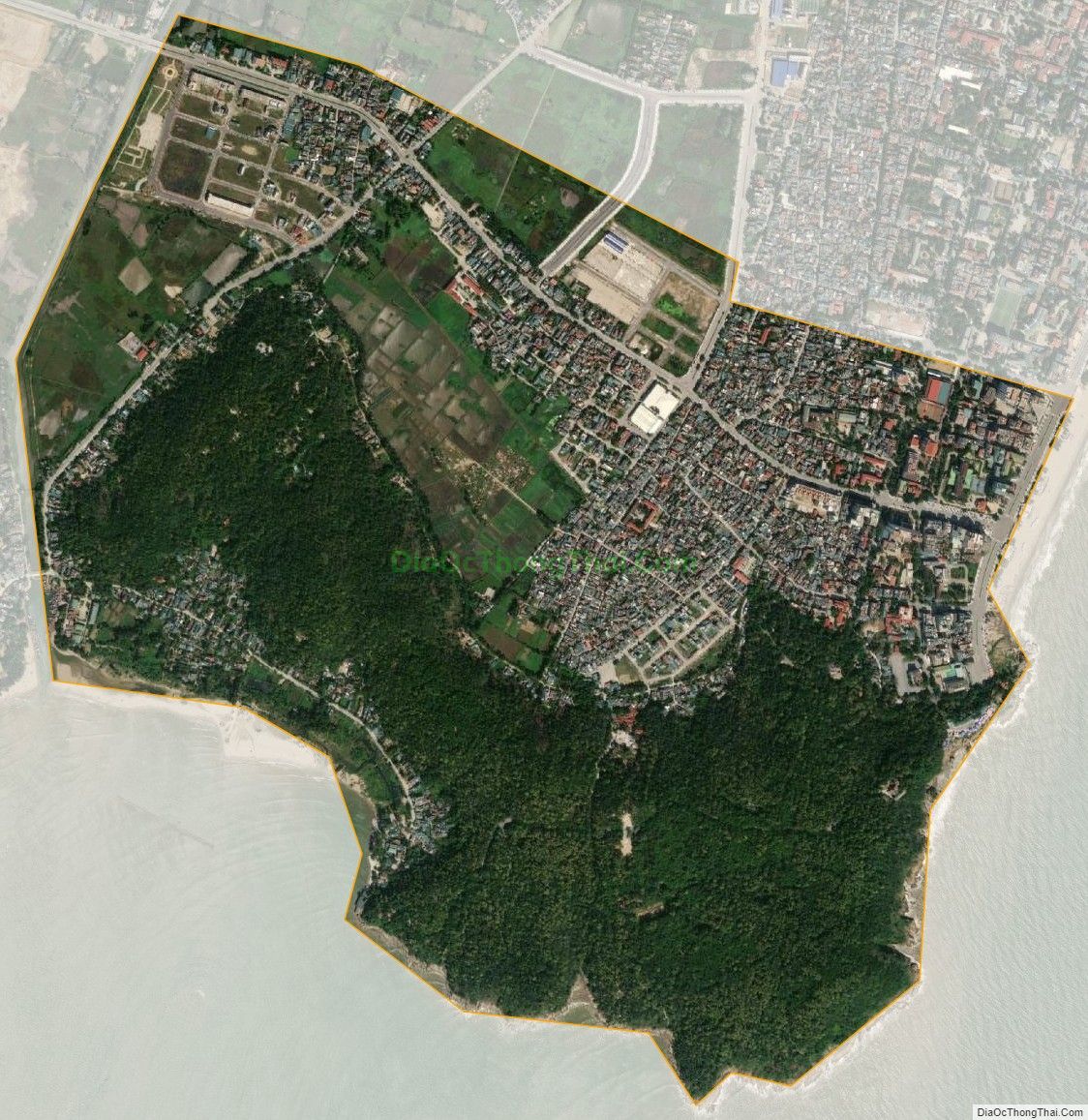 Bản đồ vệ tinh phường Trường Sơn, thành phố Sầm Sơn
