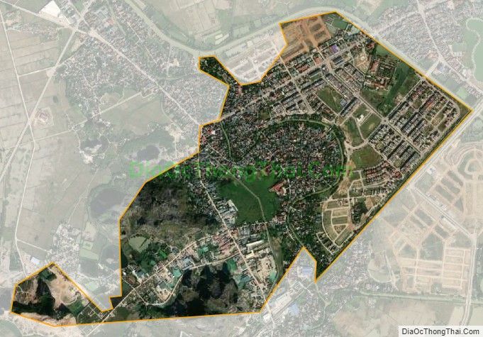 Bản đồ vệ tinh phường An Hoạch (cũ), thành phố Thanh Hóa