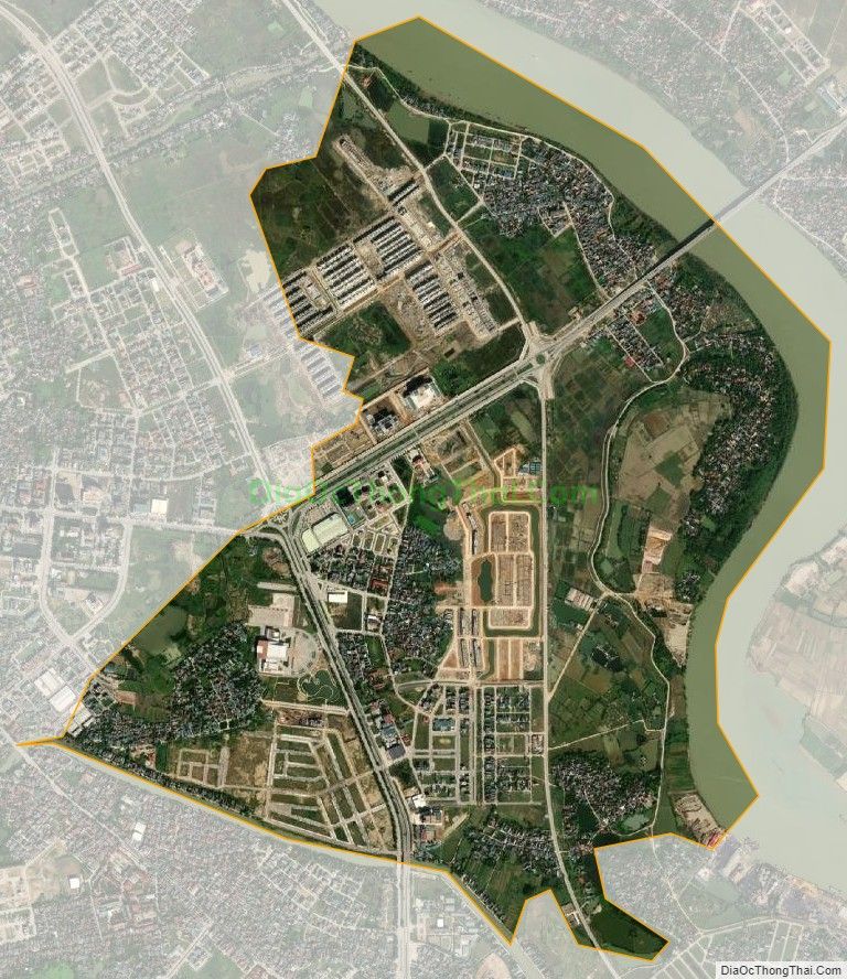 Bản đồ vệ tinh phường Đông Hải, thành phố Thanh Hóa