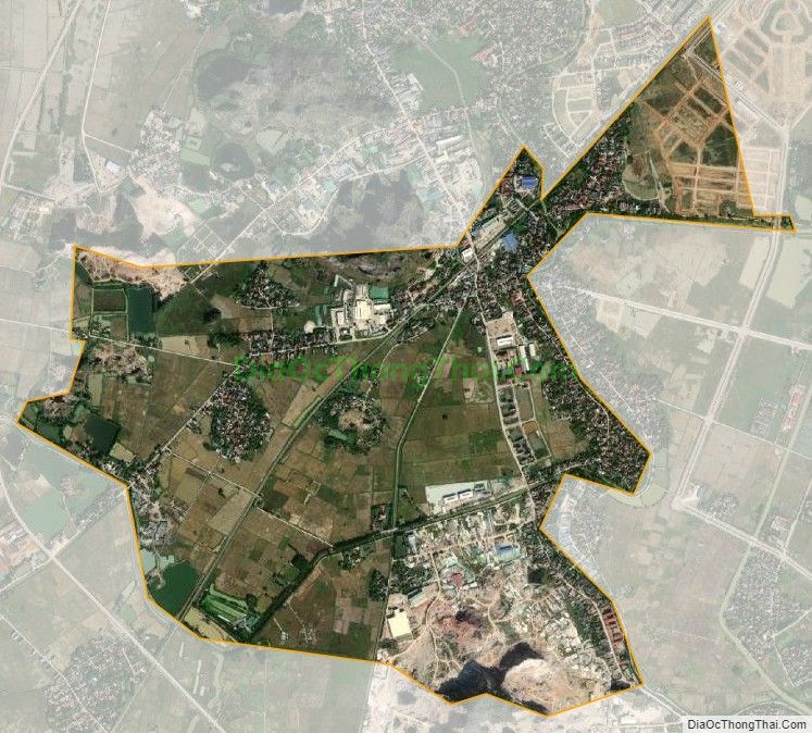 Bản đồ vệ tinh xã Đông Hưng (cũ), thành phố Thanh Hóa