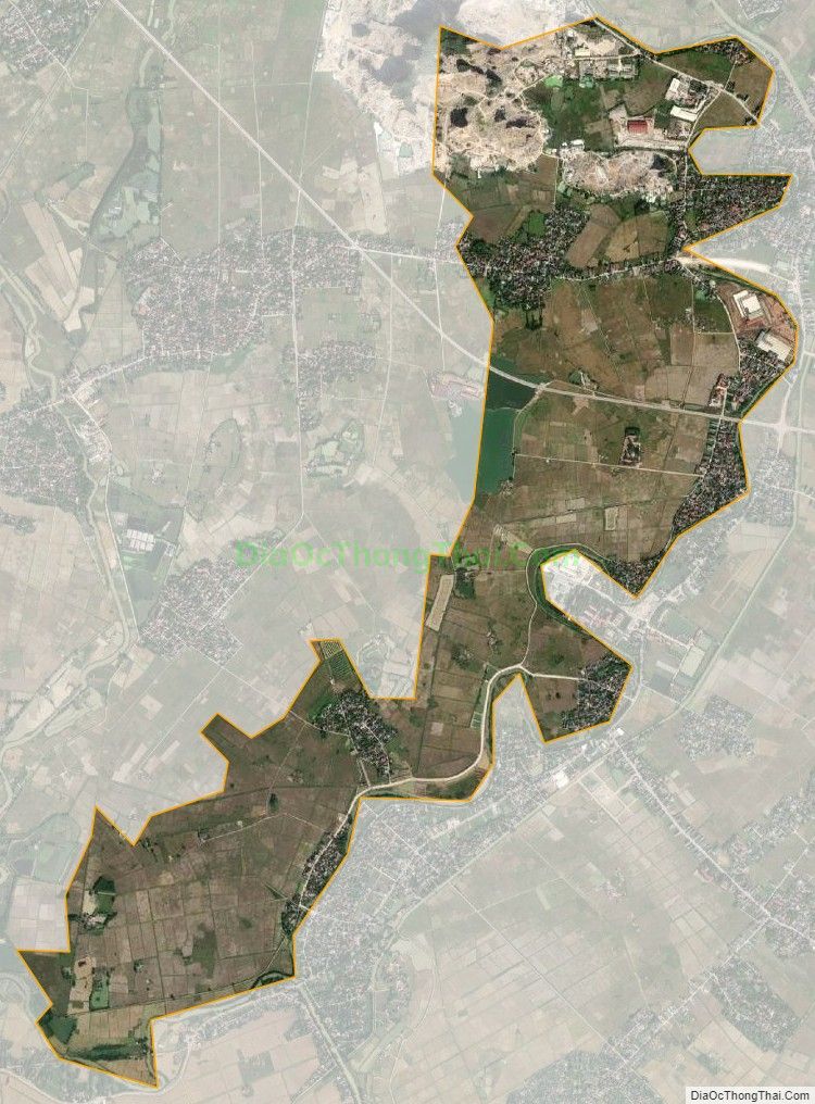 Bản đồ vệ tinh xã Đông Vinh, thành phố Thanh Hóa