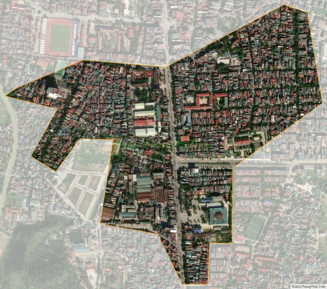 Bản đồ vệ tinh phường Ngọc Trạo, thành phố Thanh Hóa